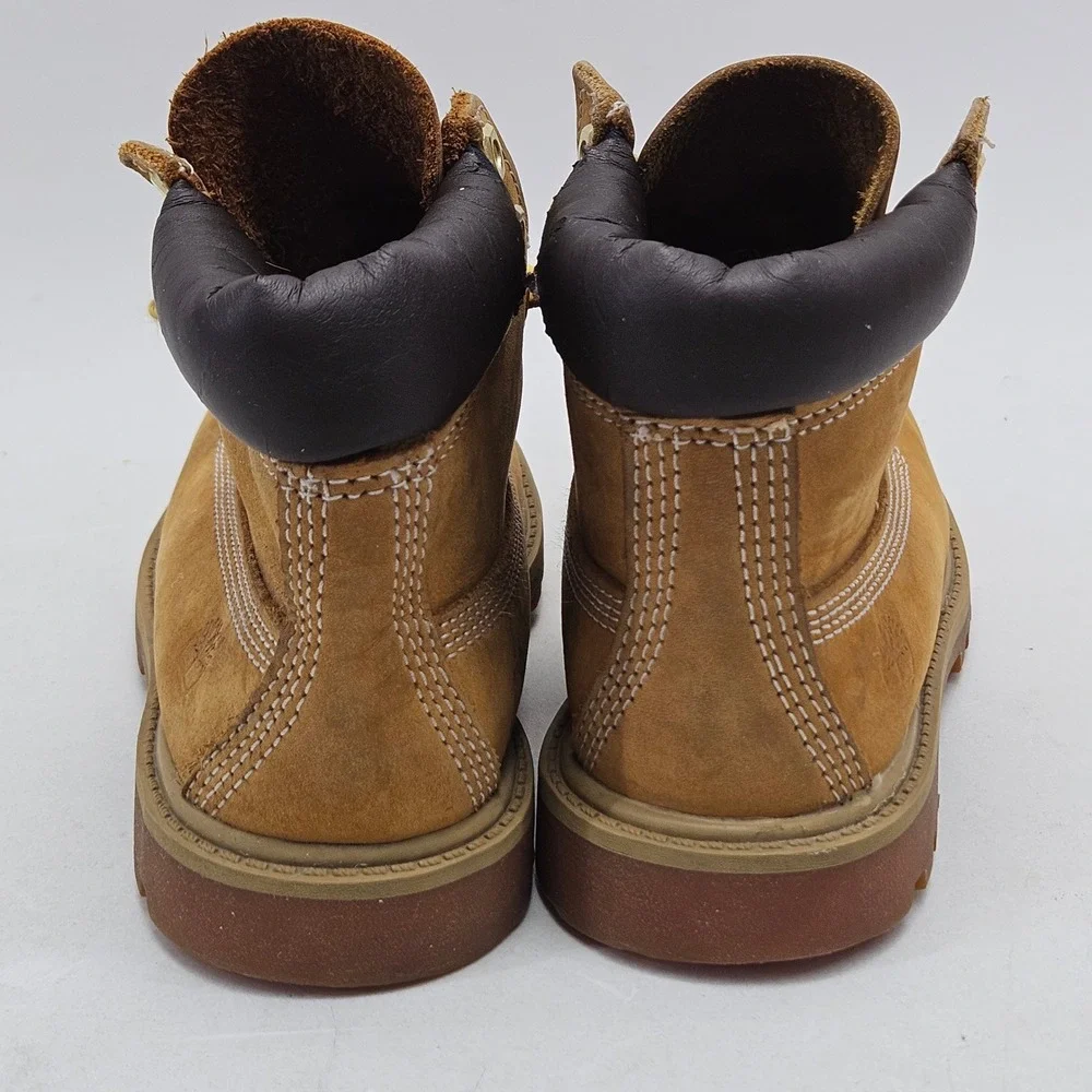 Timberland 12809 Toddler 12M Wheat Nubuck Leather 6 Inch Premium Waterproof Boot
